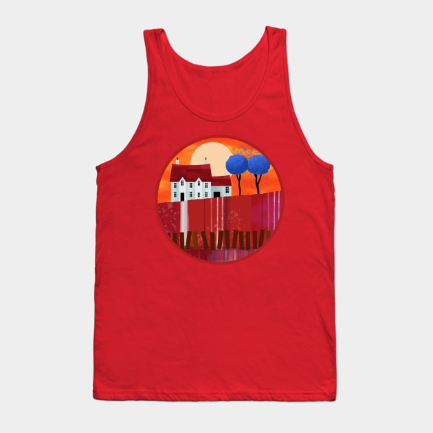 Strawberry Fields Forever Tank Top by Scratch